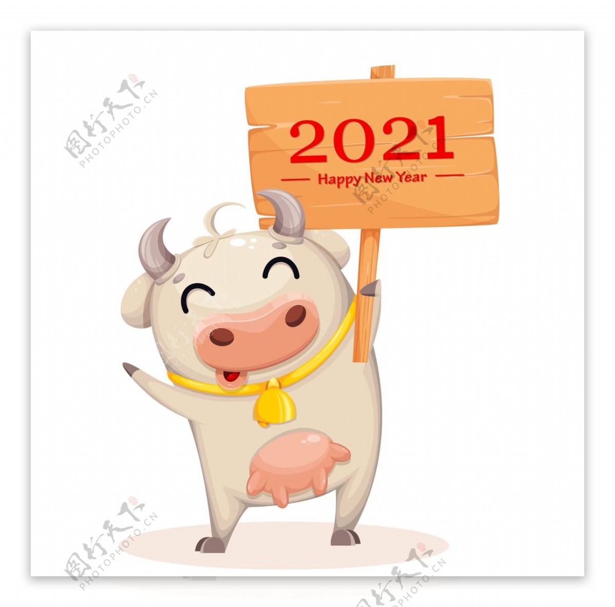 2021卡通牛
