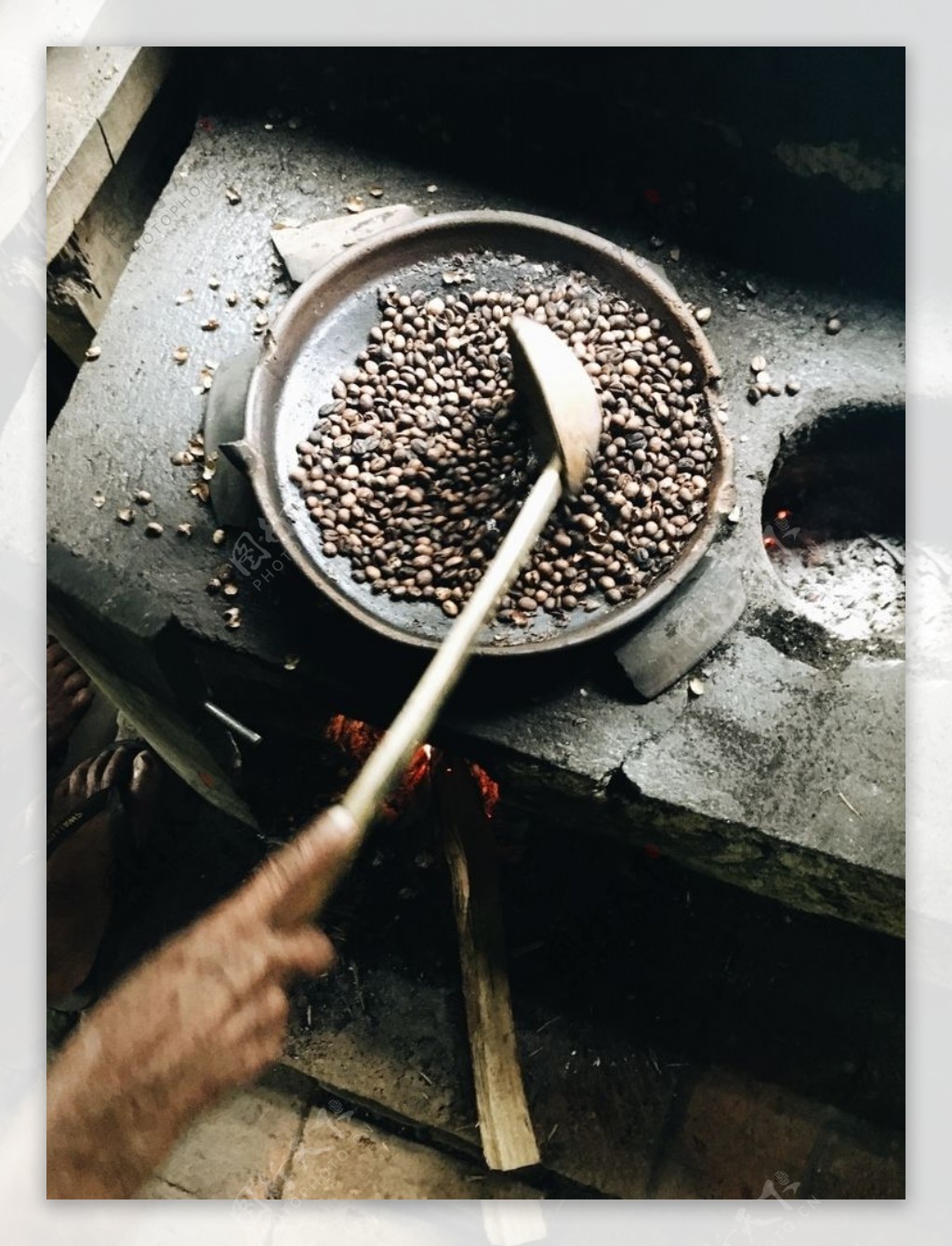 炒咖啡豆