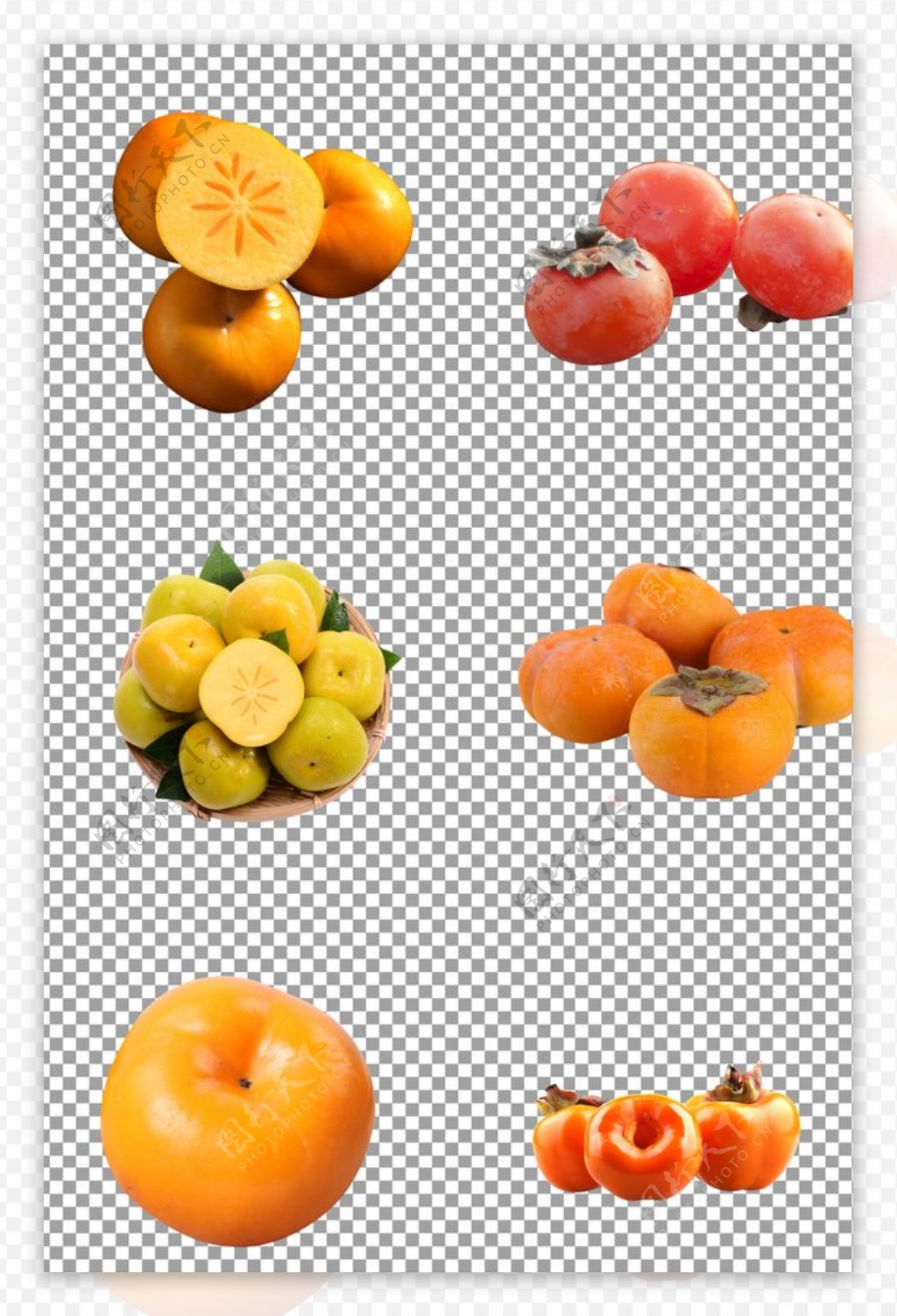 美味水果脆柿子图片