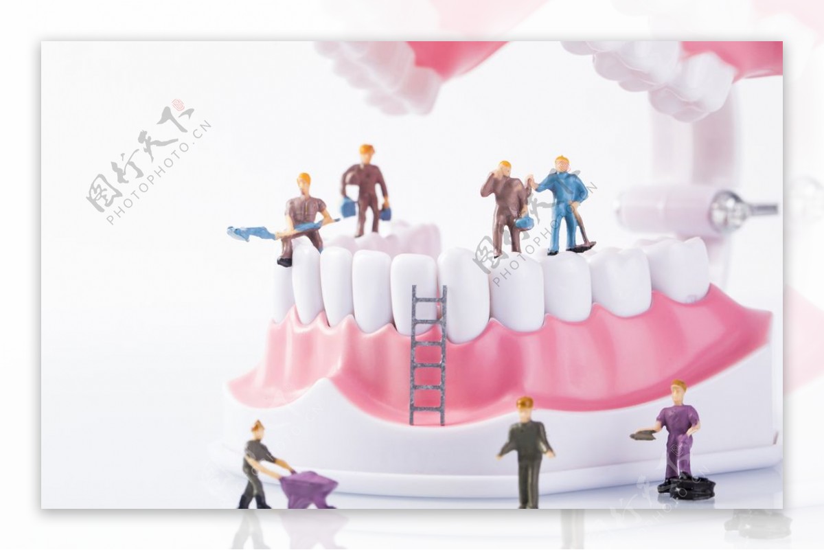 牙齿口腔护理图片