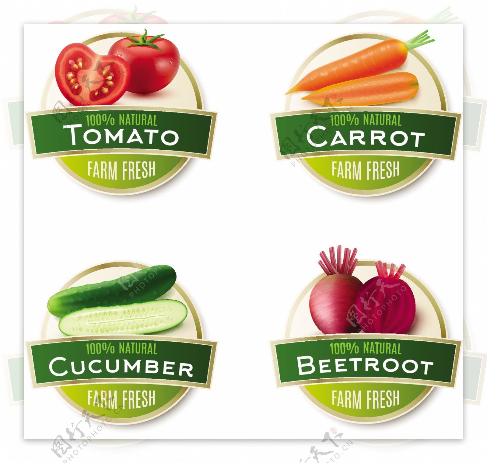 蔬菜徽章图片