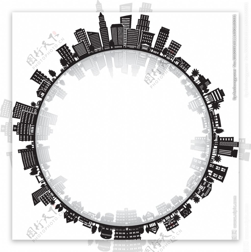 城市矢量图图片