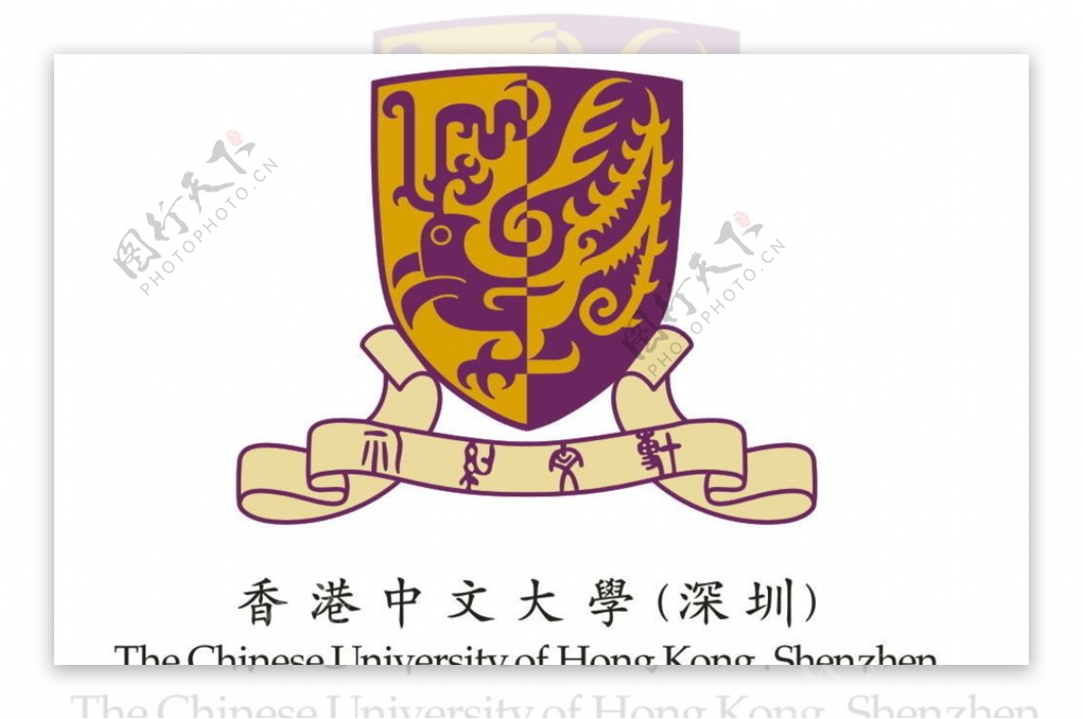 香港中文大学深圳标志图片