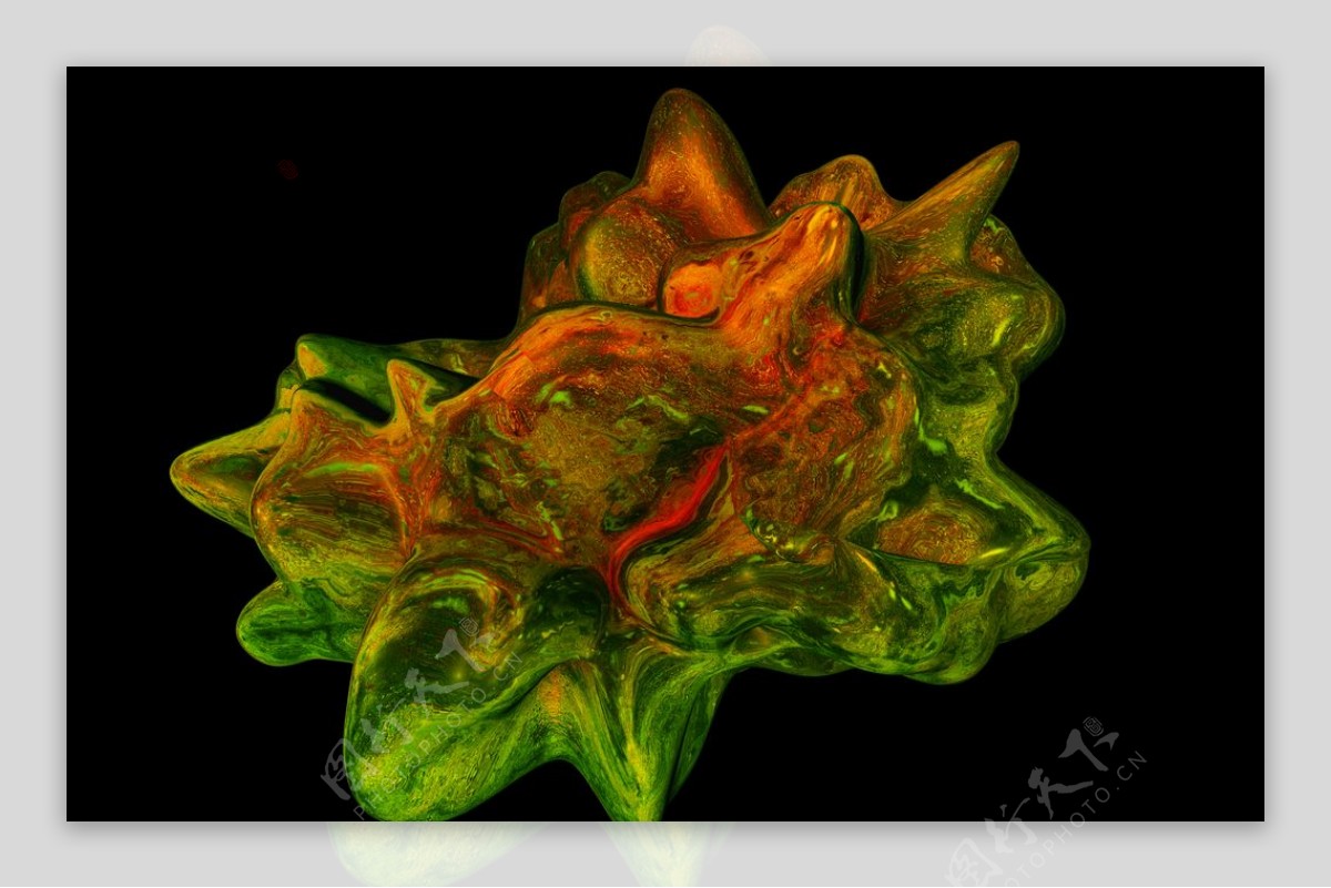 液态流体抽象炫彩图案图片