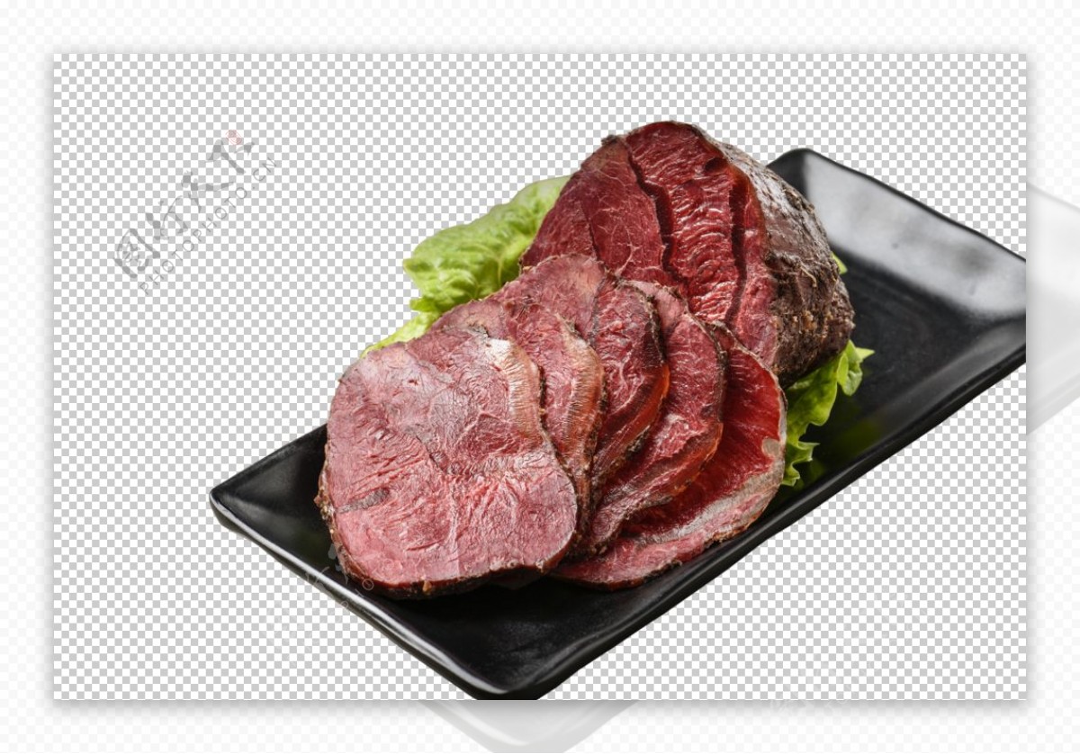 酱牛肉美食食材海报素材图片
