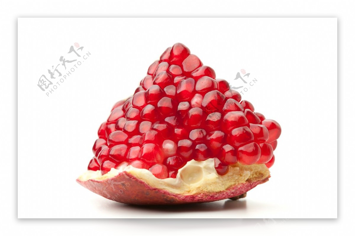 红石榴水果果实背景海报素材图片