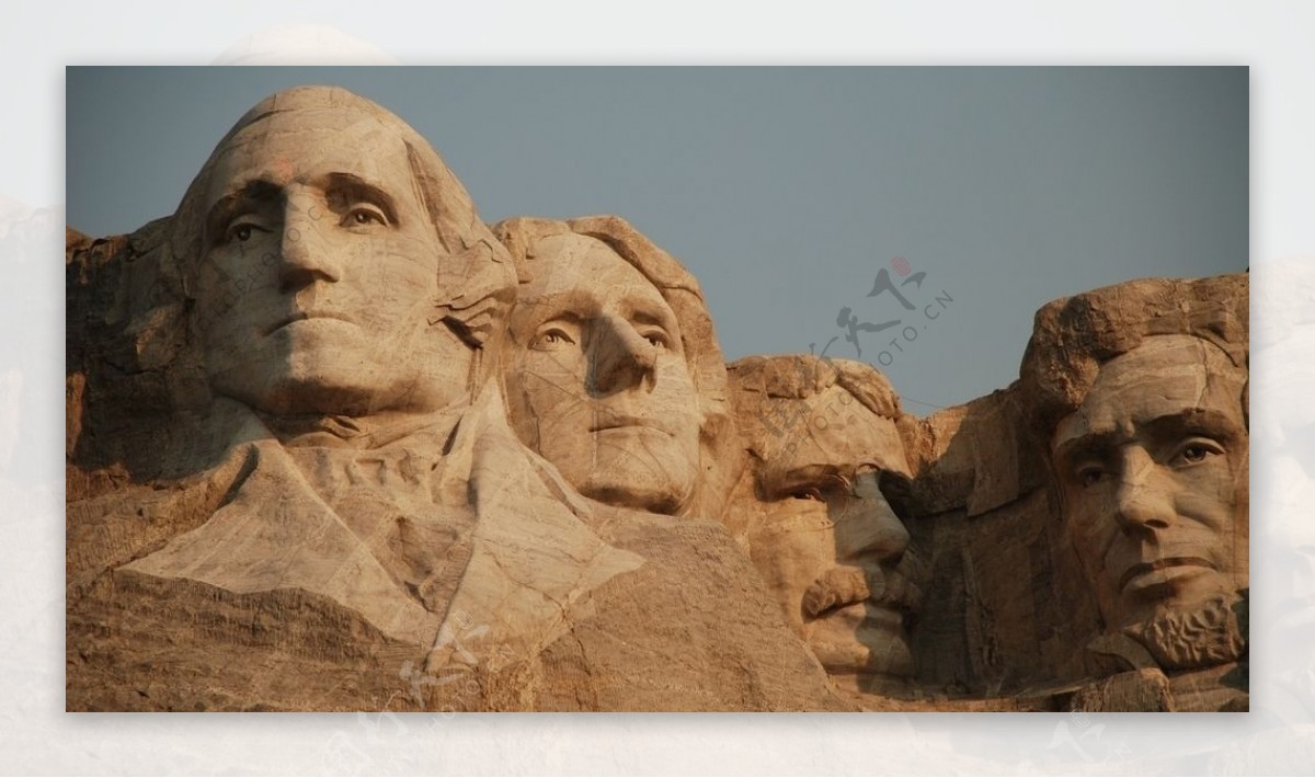 总统雕像图片