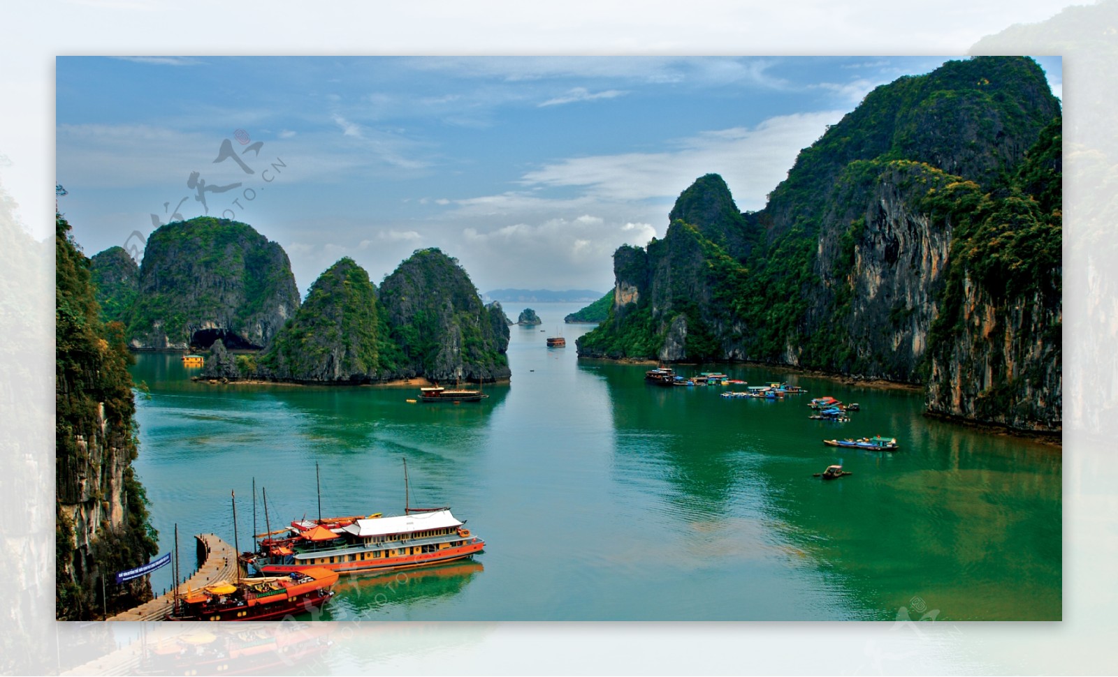 越南山水风景图片