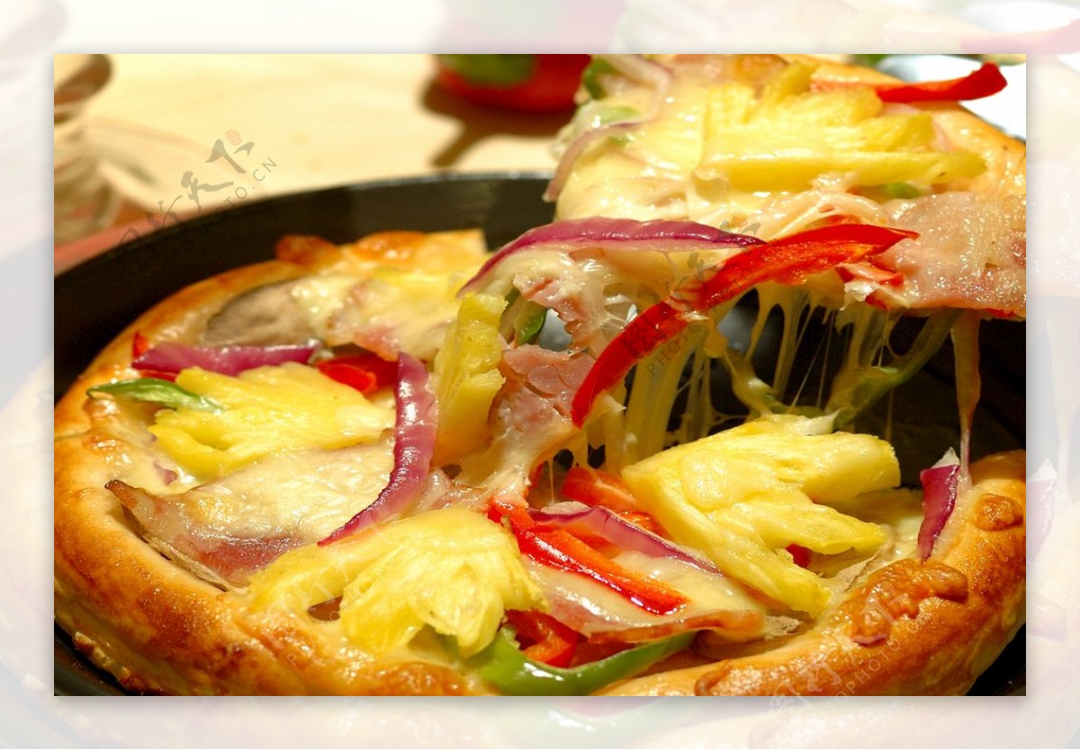 菠萝披萨怎么做_菠萝披萨的做法_草莓大使夫人_豆果美食