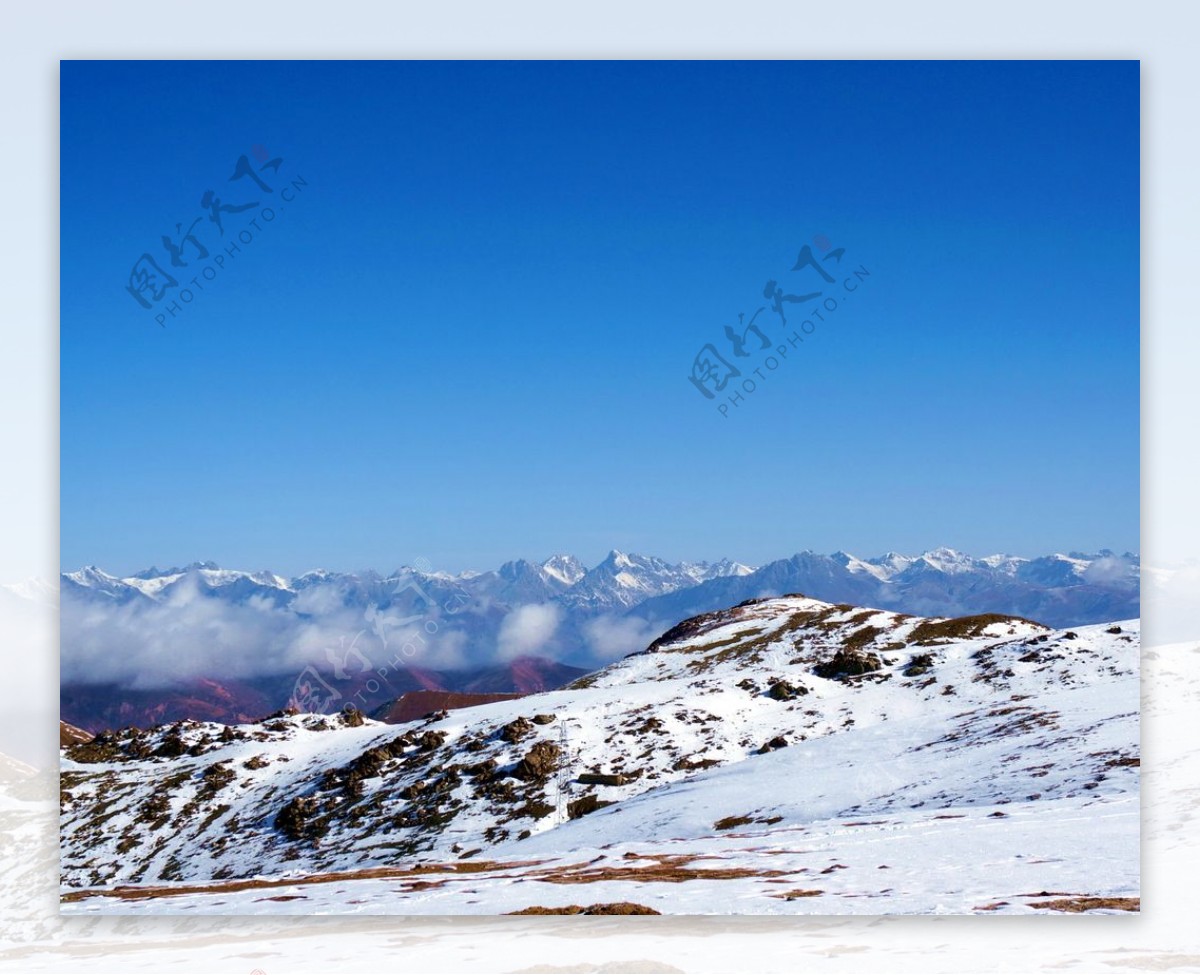 雪山图片