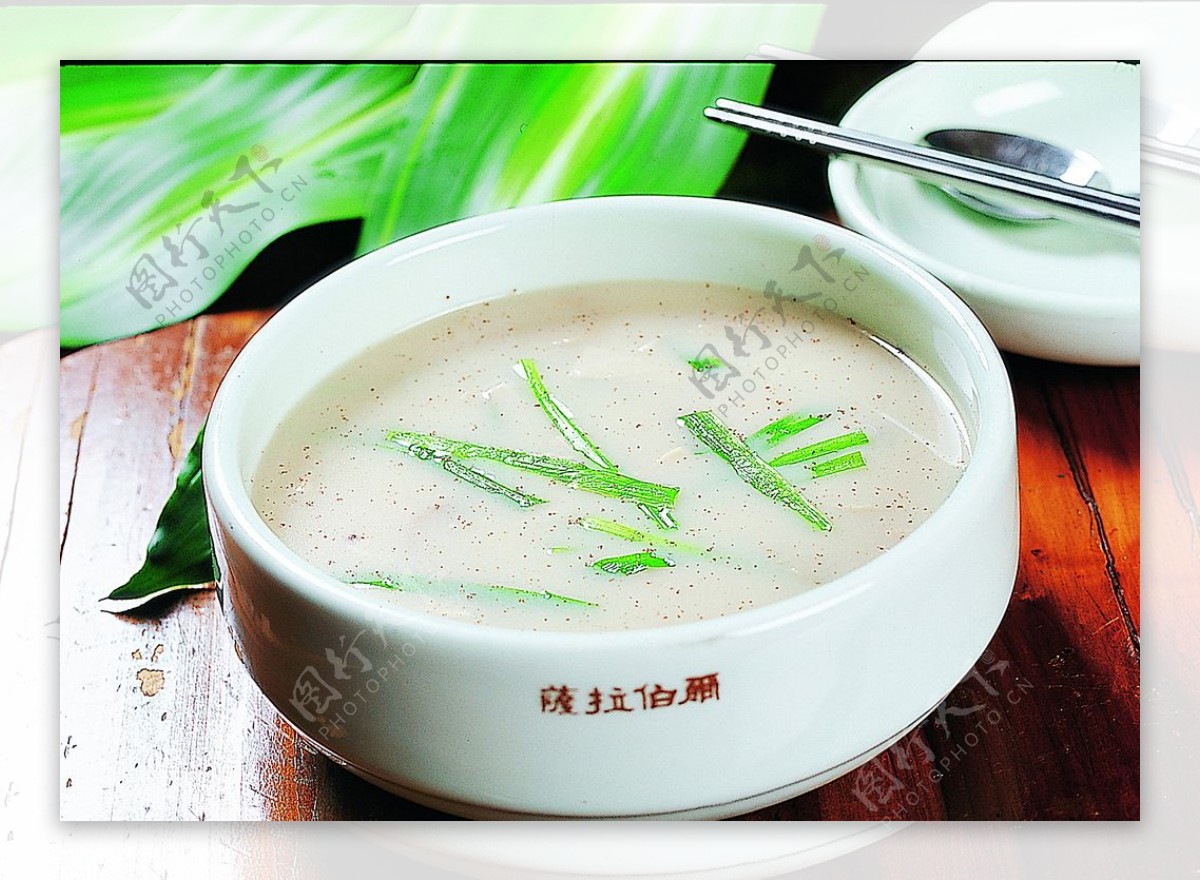 豫菜蘑菇苏子汤图片