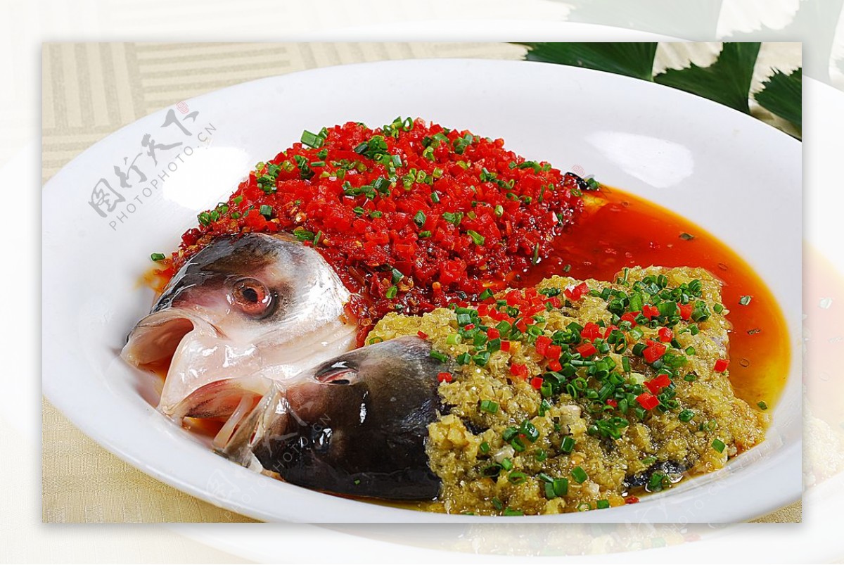 豫菜鸳鸯鱼头图片