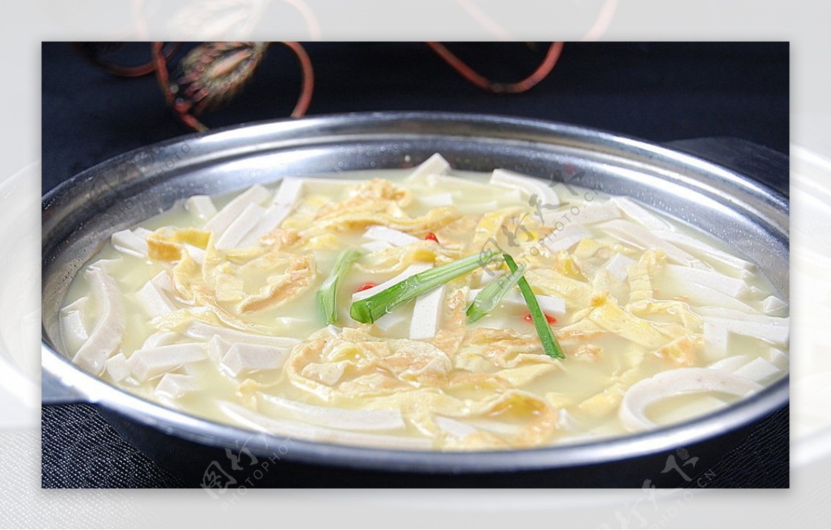 北京菜极品海鲜豆腐汤图片