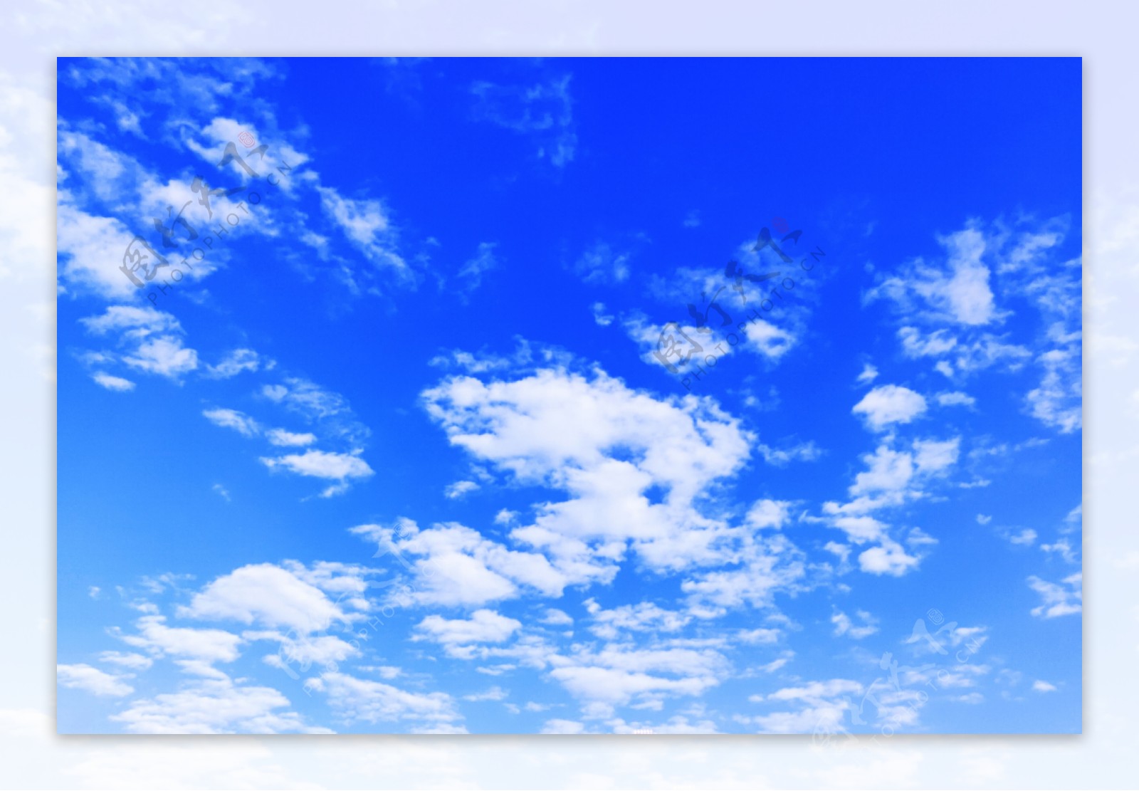 蓝天白云素材天空图片