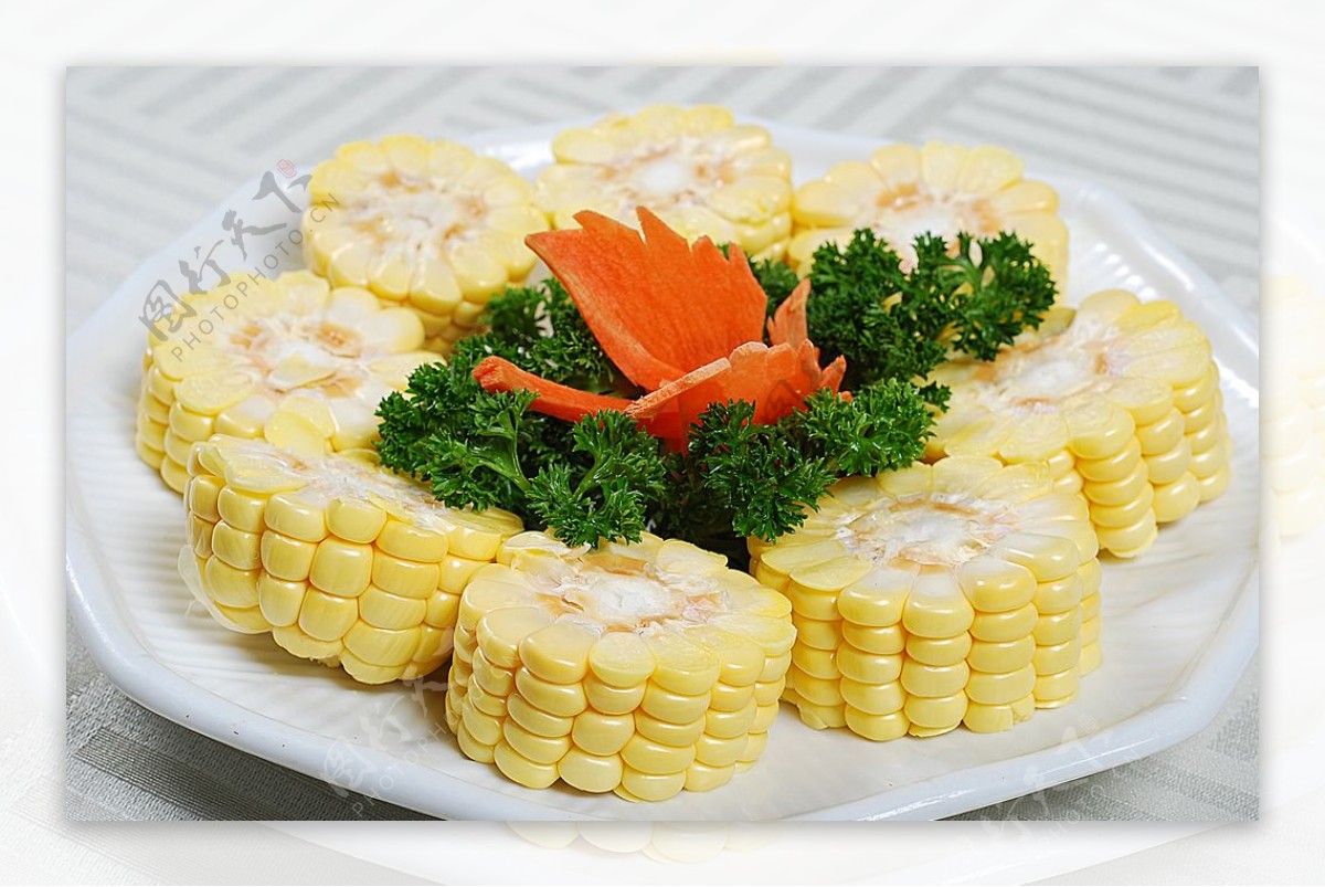 淮扬菜烤玉米图片