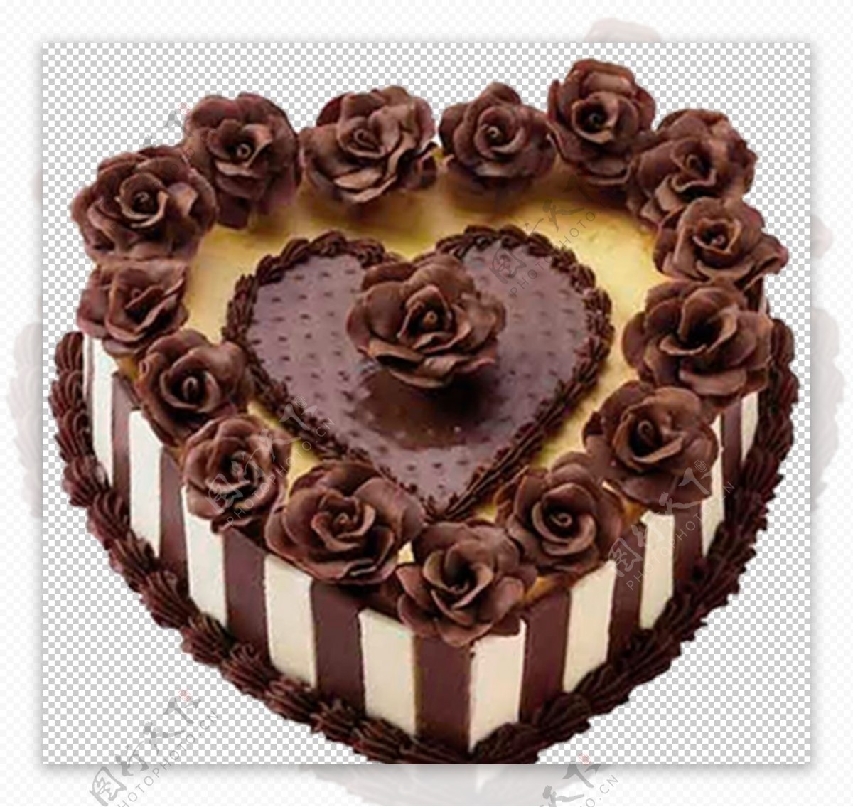 巧克力蛋糕图片素材-编号15453283-图行天下