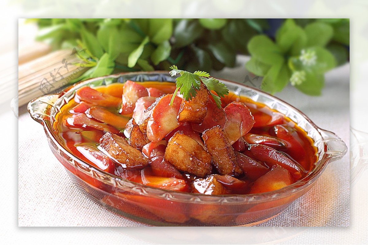 川菜红萝卜烧肉图片