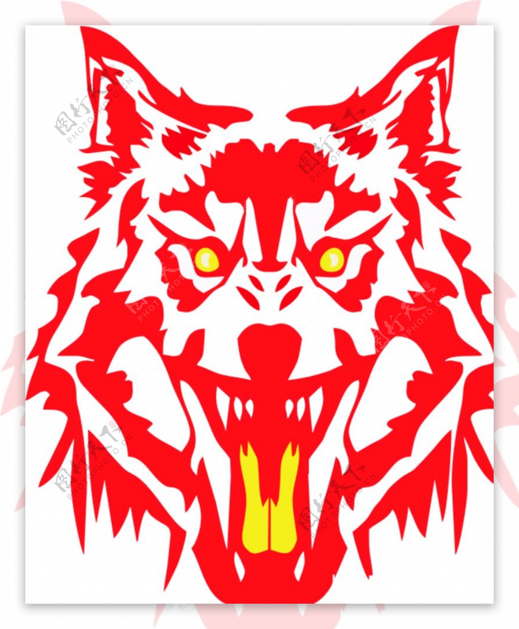 Wallpaper look, wolf, portrait, predator, headband, one-eyed images for ...