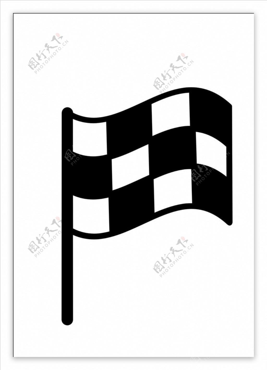 赛车旗图片